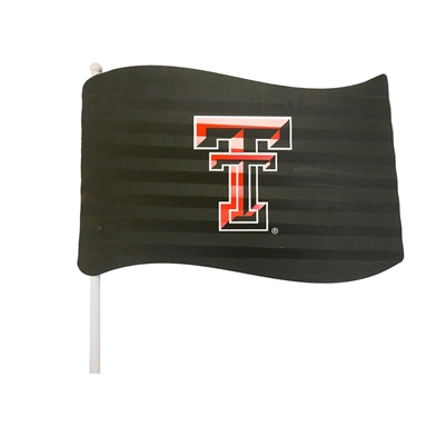 Texas Tech Metal Flag Garden Stake