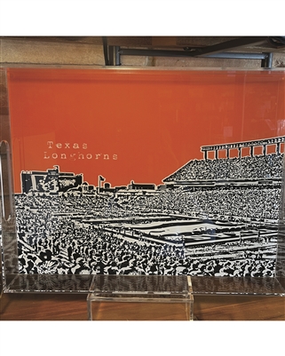 Longhorn Stadium Acrylic Tray