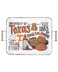 Large Collegiate Tray - Texas