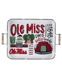 Large Collegiate Tray - Ole Miss
