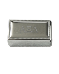 Silver Pin Box - Alpha Xi Delta