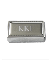 Silver Pin Box - Kappa