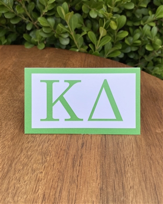 Kappa Delta Enclosure Cards