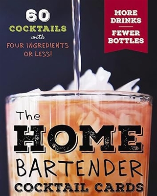 Home Bartender Cocktail Cards