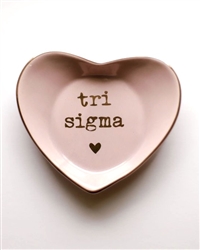 Sorority Ring Dish - Tri Sigma
