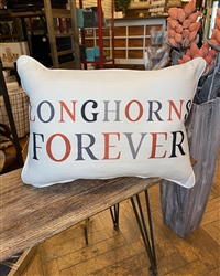 Longhorns Forever Pillow